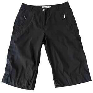 Bugatchi Women's Size 6 Black Bermuda Shorts